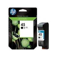 HP 45 YÜKSEK KAPASİTELİ SİYAH MÜREKKEP KARTUŞU ( 51645A - 1